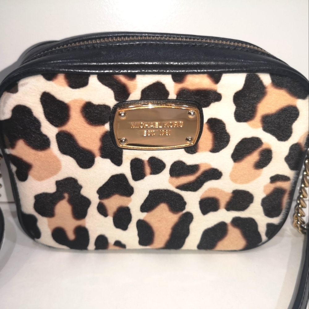 SOLD RARE Limited Edition Michael Kors Cheetah Crossbody Bag
